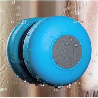 Enceinte Waterproof Bluetooth Ventouse Haut-Parleur Micro Douche Petite  (BLEU) - Enceinte sans fil - Achat & prix