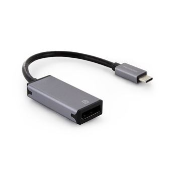 Adaptateur USB-C mâle vers DisplayPort fem. - gris METRONIC® - 1