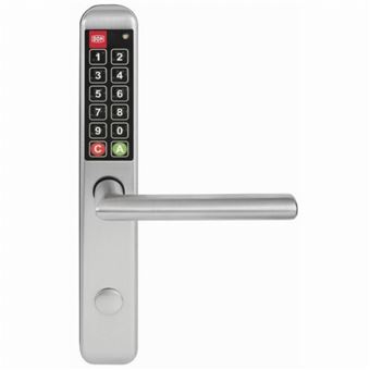 Serrure à code électronique Easykey Slim DOM METALUX - Entraxe 70 mm - XS40SD7DL-10 - 1
