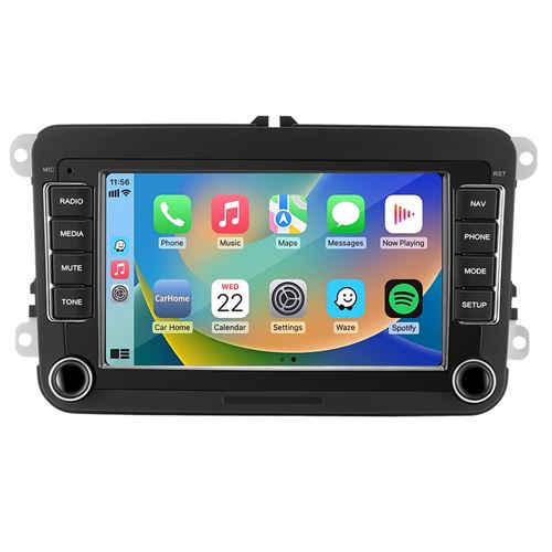 Gearelec Autoradio 7 Pouces pour VW Android 13 avec GPS Navigation WiFi Bluetooth RDS 2+32GO