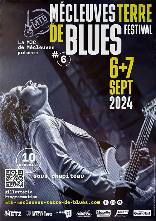 Affiche - Mécleuves Terre De Blues - Festival 2024 - 70x100cm État correct - N/A reconditionné disponible sur Fnac