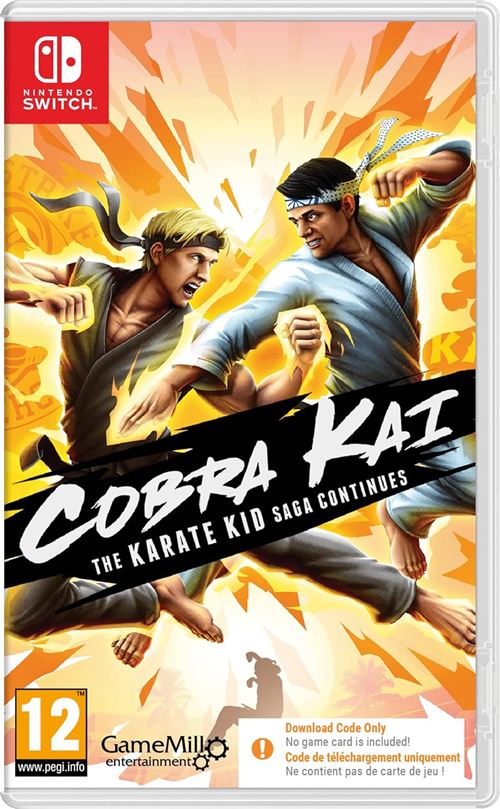 Cobra Kai : The Karate Kid Saga Continues SWITCH (Code de téléchargement) (code dans la boite)
