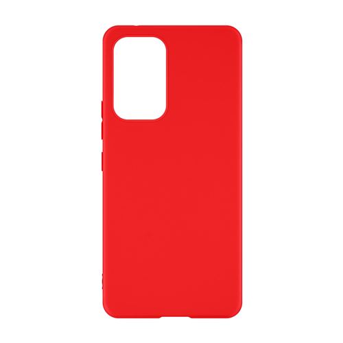 Avizar Coque pour Samsung Galaxy A53 5G Silicone Flexible Finition Soft-touch Anti-traces Avizar Rouge