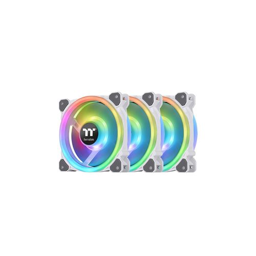 Non Communiqué Blanc Thermaltake Riing Trio 12 Rgb Radiator Fan White Tt Premium Edition Universel Ventilateur 12 Cm 3 Pièce(S)