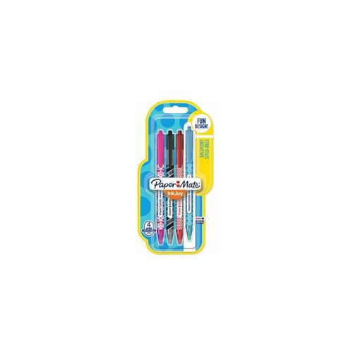 Paper:Mate Stylo à bille Inkjoy Wrap 100 RT, blister de 4
