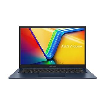 ASUS VivoBook 14 X1404VA-EB1198W - Conception de charnière à 180 degrés - Intel Core i3 - i3-1315U / jusqu'à 4.5 GHz - Win 11 Home - UHD Graphics - 16 Go RAM - 512 Go SSD NVMe - 14" 1920 x 1080 (Full HD) - Wi-Fi 6 - bleu calme - clavier : AZERTY - 1