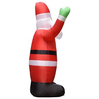 Décoration d'extérieur Cadeau avec Père Noël animé (150cm), Personnages  gonflables