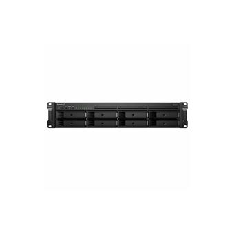 Synology RackStation RS1221+ - NAS-server - 8 bays - rack-uitvoering - SATA 6Gb/s - RAID 0, 1, 5, 6, 10, JBOD - RAM 4 GB - Gigabit Ethernet - iSCSI ondersteuning - 2U - 1