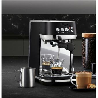 Sage SES500BTR4EEU1 the Bambino Plus - Machine à café avec buse vapeur "Cappuccino" - truffe noire