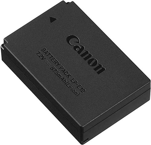 Batterie CANON LP-E12 pour EOS 100D,EOS-M,EOS-M10,ESO-M50, EOS-M100, EOS-M2, SX70 HS
