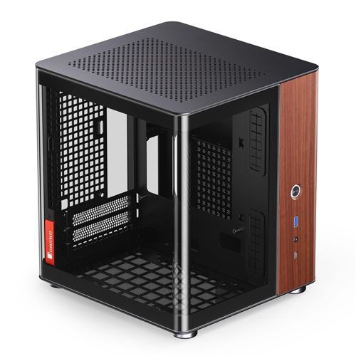 Non Communiqué Jonsbo Tk-0 Pc Gehäuse, Mini-Tower, Mini-Itx, Tempered Glass, Holz