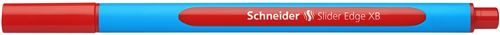 Stylo Schneider Slider Edge Lot de 10 Stylos à bille avec capuchon et technologie Viscoglide Encre rouge