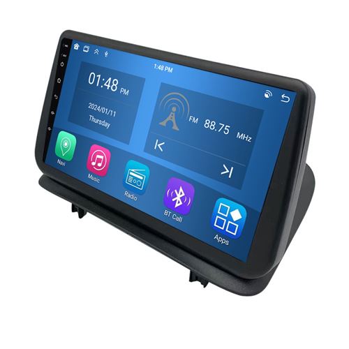 Autoradio RoverOne® Bluetooth CarPlay Android Auto Navigation 4Go RAM 64Go ROM pour Renault Clio 3 2005-2014
