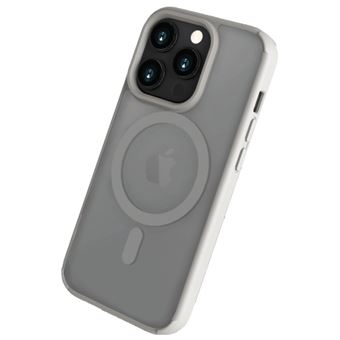 Coque pour iPhone 14 Pro MAGCASE SUNRISE So Seven Gris - 1