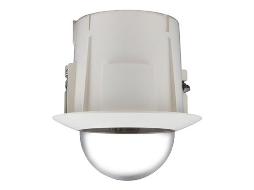 SAMSUNG TECHWIN SHP-3701F - Housse pour appareil photo - montable au plafond - usage interne - ivoire - pour Hanwha Techwin WiseNet HD+ HCP-6230, 6320; Samsung Techwin SNP-3371, 5300