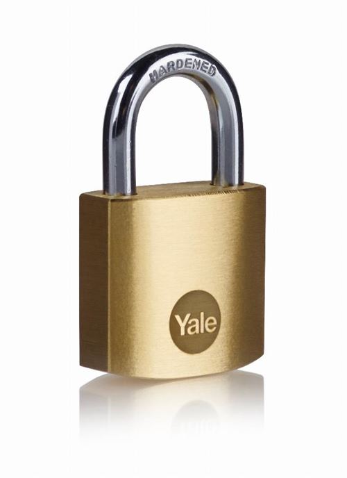 Non Communiqué Laiton (Couleur Cuivre) Cadenas Yale Laiton - S'entrouvrant 60 Mm - 3 Clés - 24261000