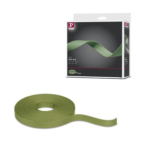 ULine Sangle 10m Dacron Textil Cuivre Vert