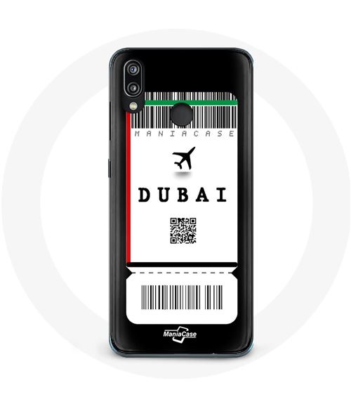Coque pour Huawei P20 Lite Billet d'avion Dubai Maniacase