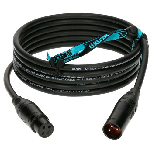 Klotz - Câble Micro XLR Mâle/Femelle - 5m - Image 2