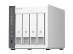 QNAP TS-433 - Serveur NAS - 4 Baies - SATA 6Gb/s - RAID RAID 0, 1, 5, 6, 10, 50, JBOD, 60 - RAM 4 Go - Gigabit Ethernet / 2.5 Gigabit Ethernet - iSCSI support