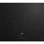 Plaque de Cuisson  Vitroceramique   BEKO  3 foyers  60 cm  HIC63400