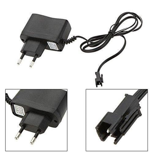 Chargeur Lipo 7.4V pour DFD Drones F182, F183, F187, JJRC H8C, H8D Convient aux câbles de voiture universels, Matière plastique, Noir