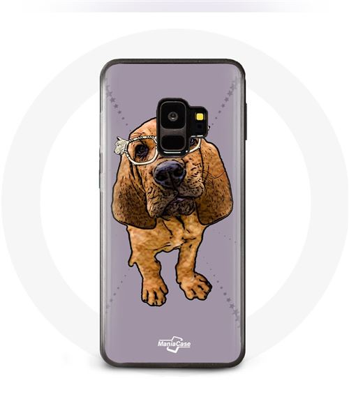 Coque pour samsung galaxy S9 plus Beagle Race de chiens dessin Animé Maniacase