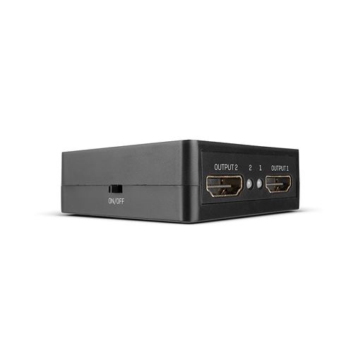 Lindy - Répartiteur HDMI 18G - 2 Ports - Vidéo et Audio - Compact - Image 3