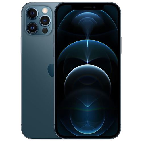 Apple iPhone 12 Pro 6.1" 512 Go Bleu pacifique Reconditionné avec Batterie neuve