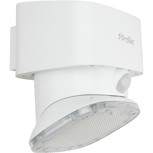Non Communiqué Blanc Protec - Applique Murale Solaire Led + Détecteur Mouvement Ip54