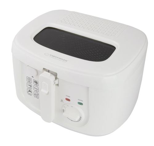 Non Communiqué Blanc Friteuse Esperanza Ekg012 2,5 L,