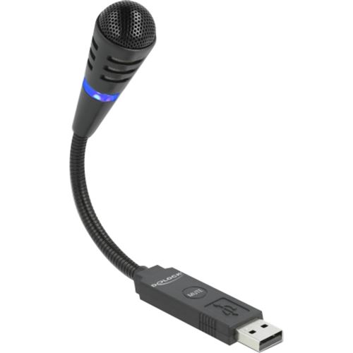 Delock Microphone, Usb, Col-De-Cygne - Image 3