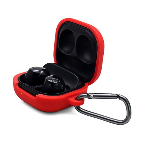 GENERIQUE - Coque de protection pour Samsung Galaxy Buds Pro - Silicone - Rouge - Image 3