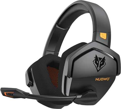 Casque de jeu sans fil pour ordinateur portable PS5 PS4 Batterie de 100 Heures NUBWO G06