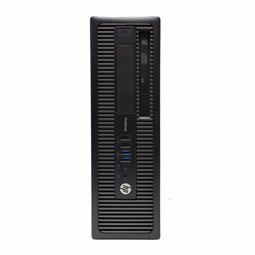 Unité Centrale HP Prodesk 600 G1 Sff I3-4130 8Go 500Go Dvd W10P - Noir