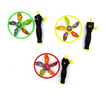jeu lanceur hélice volante 10.5cm - modèle aléatoire  - bg international 23570 - 1