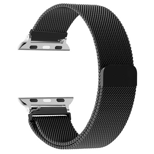 BIGBEN connected - Bracelet de montre - Milanais - Acier - Gris - Pour Samsung Galaxy Watch 4, 5, 6 - Image 3