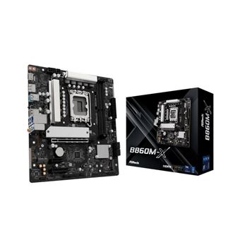 Carte Mère Micro ATX - ASROCK - B860M-X - Intel LGA 1851 - 64 Go RAM - DDR4 SDRAM - 1