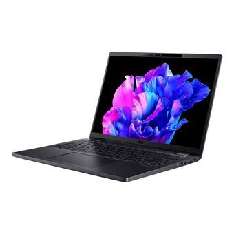 Acer TravelMate P6 14 TMP614-53-TCO - Conception de charnière à 180 degrés - Intel Core i7 - 1365U / jusqu'à 5.2 GHz - Intel Evo vPro Enterprise Platform - Win 11 Pro - Carte graphique Intel Iris Xe - 32 Go RAM - 1.024 To SSD SED - 14" OLED 2880 x 180