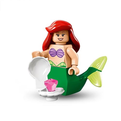 Lego Minifigures Disney 71012 - N°18- Ariel (1 sachet ENTRE-OUVERT)