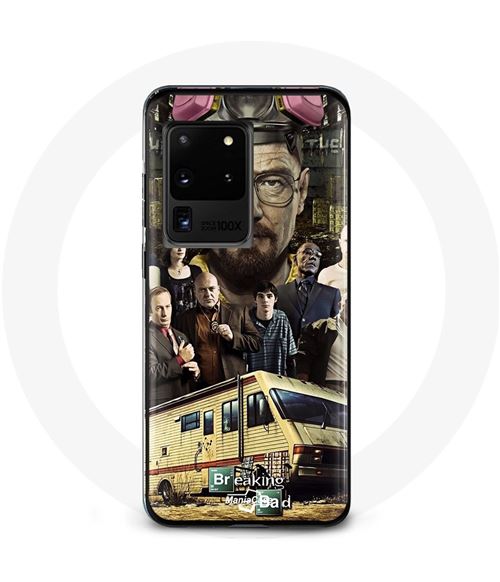 Coque pour Samsung Galaxy S20 Ultra Breaking Bad Heisenberg Maniacase