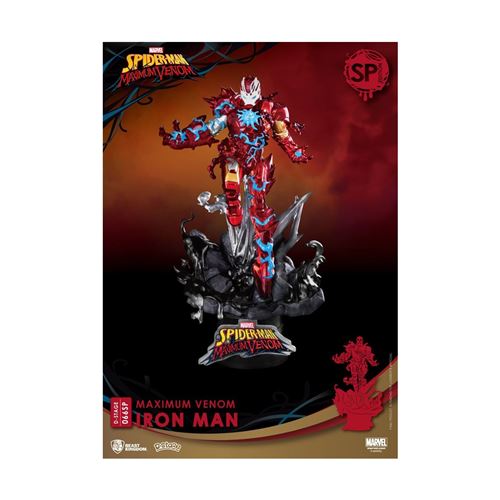 Diorama D-Stage Maximum Venom Iron Man Special Edition 16 Cm - Marvel Comics