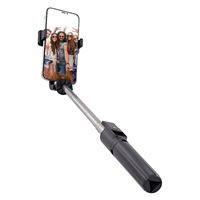 TnB Influence Bluetooth 2 in 1 Selfie Stick Schwarz