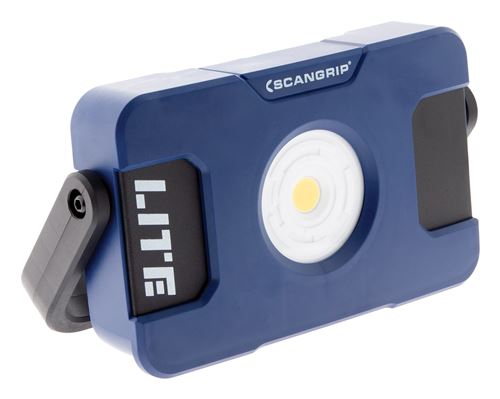 Scangrip - Projecteur LED rechargeable avec variateur et banque d'alimentation USB