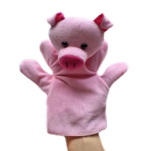 Peluche Marionnette Poupée de Noël Jouets en Éléphant Multicolore