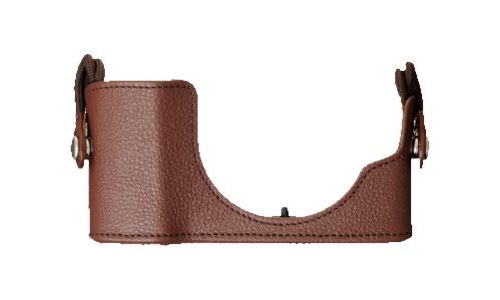 Olympus CS-45B - Support pour étui d appareil photo pour appareil photo - cuir - brun - pour PEN E-PL10, E-PL7, E-PL8, E-PL9