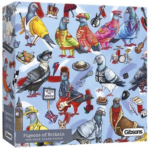 Gibsons Pigeons of Britain (1000)