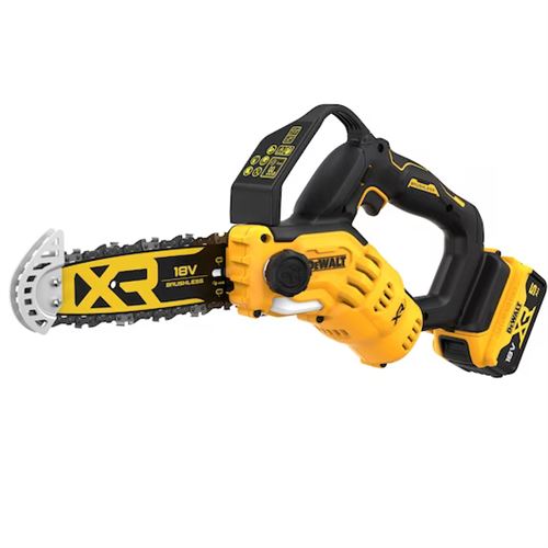 Dewalt Tronçonneuse Élagueuse Xr 18V Brushless - 1 Batteries 5.0 Ah, Chargeur + Accessoires - Dcmps520p1-Qw - Image 3