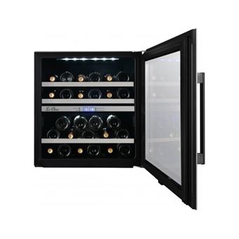 Le Chai Colonne LBN270 - Cave à vin - intégrable - niche - largeur : 61.5 cm - profondeur : 58 cm - hauteur : 61.5 cm - 83 litres - classe G - noir