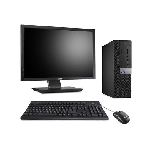 Ordinateur De Bureau - Dell Optiplex 7050 Sff - 8Go - 240Go SSD + Ecran 22 - Intel Core i5 - 8 - 240 - Windows 10 Famille 64Bits